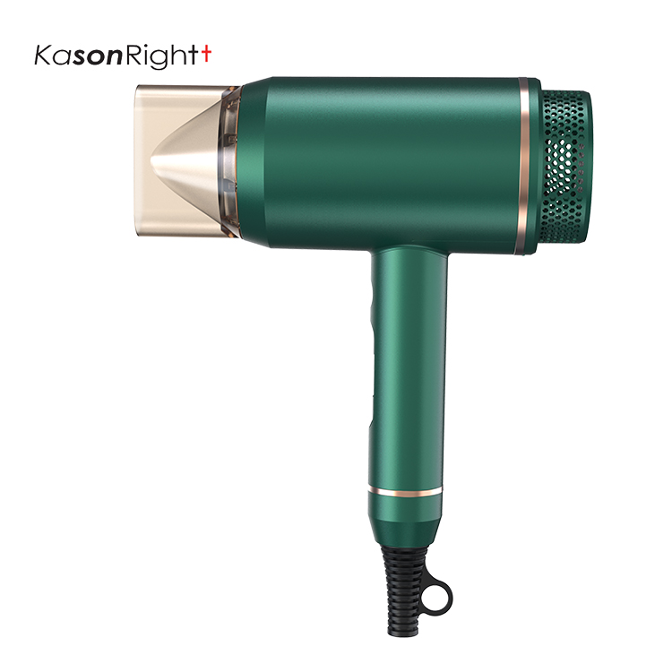 1800 W Iônico com bico magnético e difusor de 360 ​​°, secador de cabelo de íons de secagem rápida para salão de beleza doméstico